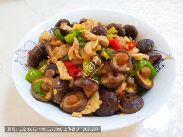 香菇炒肉