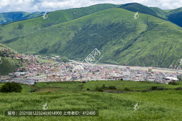 川西秘境之爐霍俯瞰