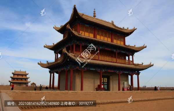 嘉峪關(guān)雙城樓