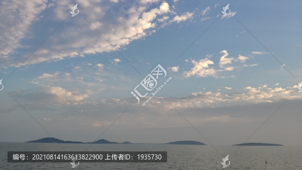 晚霞三山島