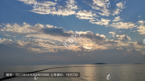 太湖落日