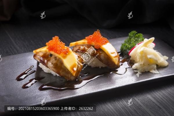 鵝肝芒果壽司
