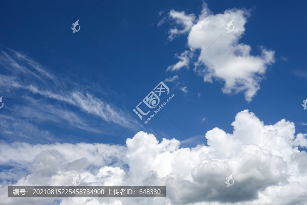 藍天白云