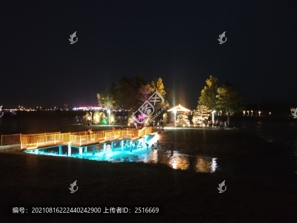 湖心島夜景