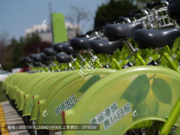 低碳出行公共自行車