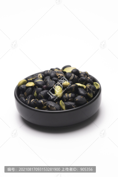 炒熟黑豆