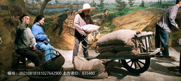 古時勞動場面