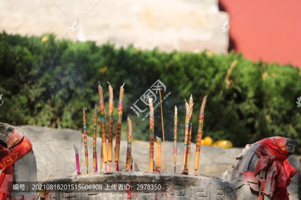 上香祈福燒香香爐