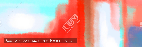 色塊抽象畫