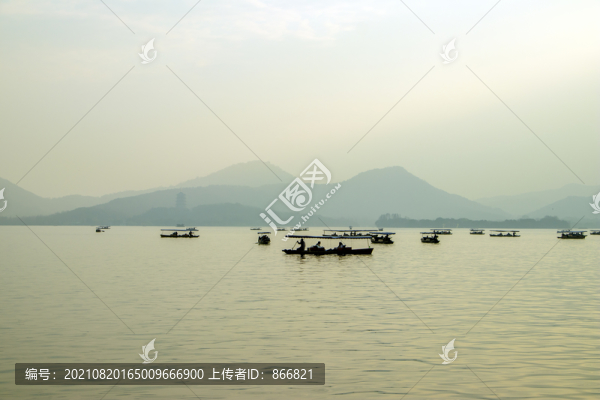 西湖晚景