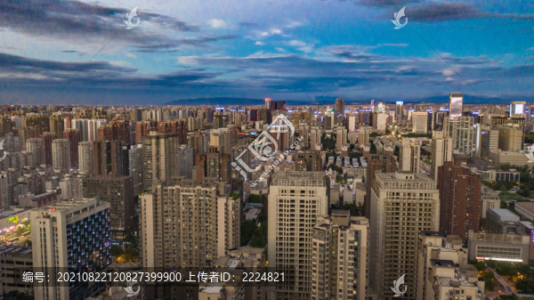 西安城市全景