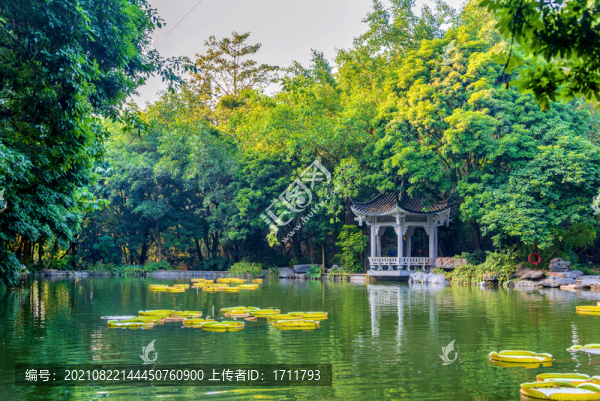中國廣西南寧青秀山相思湖