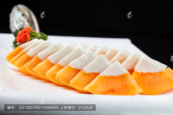 木瓜酸奶凍