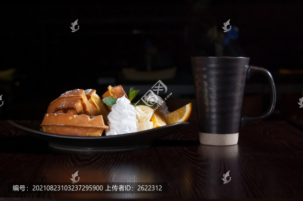 華夫餅咖啡套餐