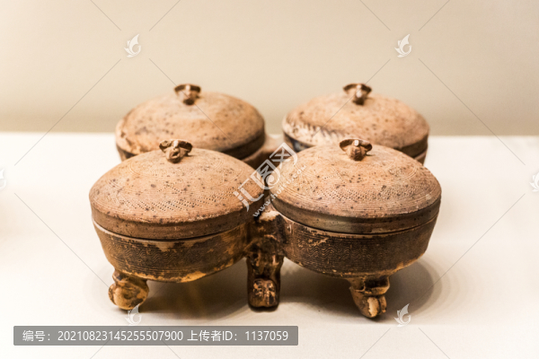 西漢陶四聯(lián)罐