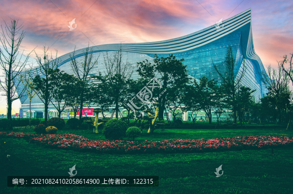 成都環(huán)球中心全景圖