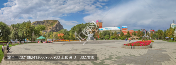 阿勒泰市街景