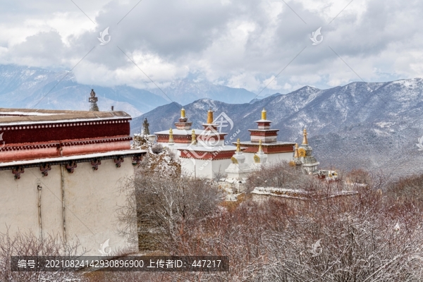 達拉崗布寺塔林