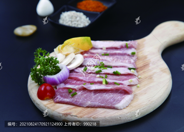 雪花豬頸肉