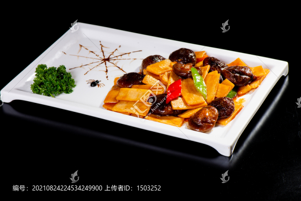 黃蘑土豆片