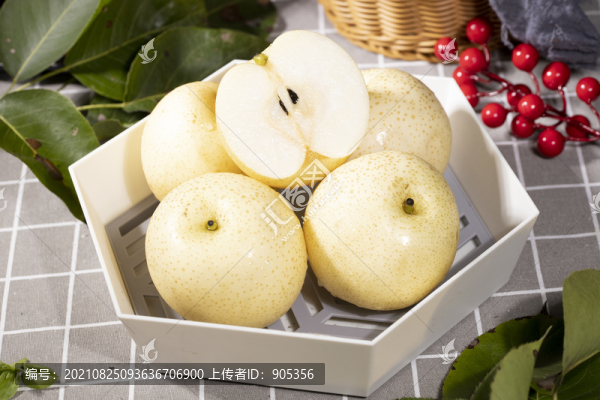 白皇冠梨雪梨