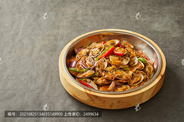 豉汁炒花甲