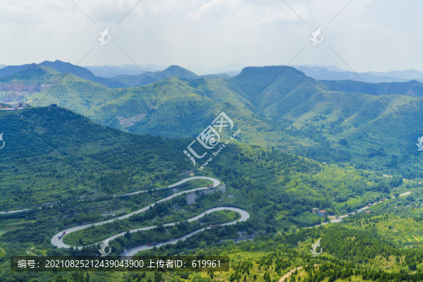 青州牛角嶺盤山路