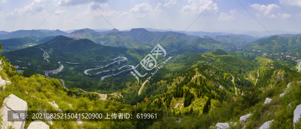 青州牛角嶺盤山路
