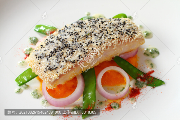 香煎銀鱈魚