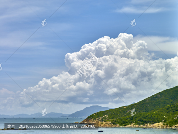 夏天的海岸線