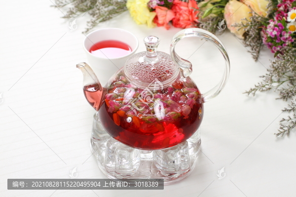 玫瑰花茶