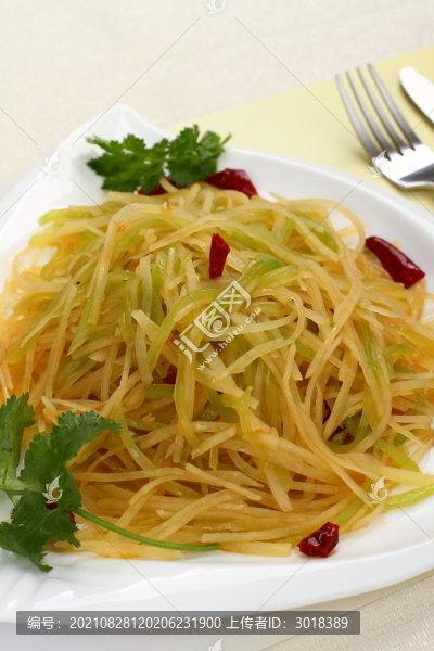 酸辣土豆絲
