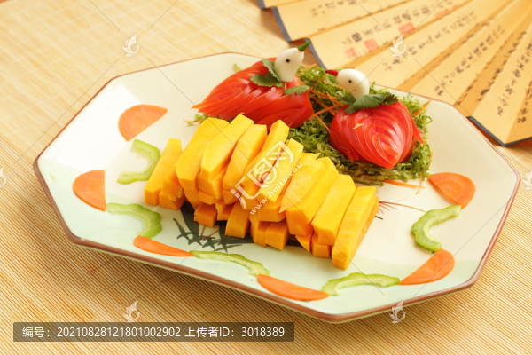 蒸南瓜條