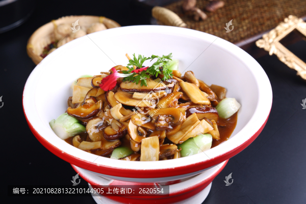 鮑汁雜菌