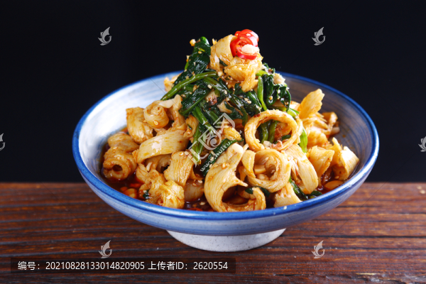 菠菜面筋