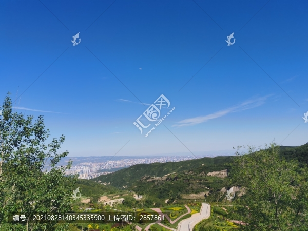 俯瞰太原