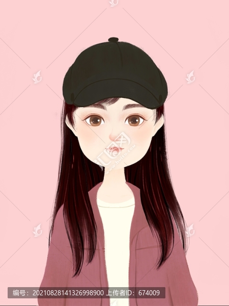 卡通女生