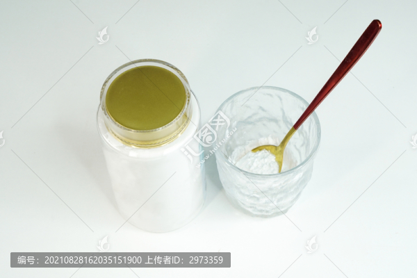 實拍一罐百合粉