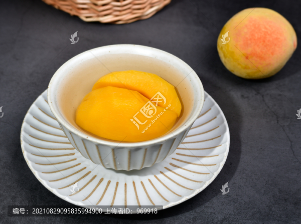 黃桃罐頭