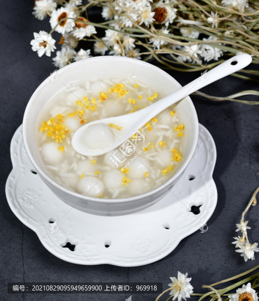 桂花酒釀小丸子