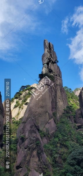 江西三清山獨秀