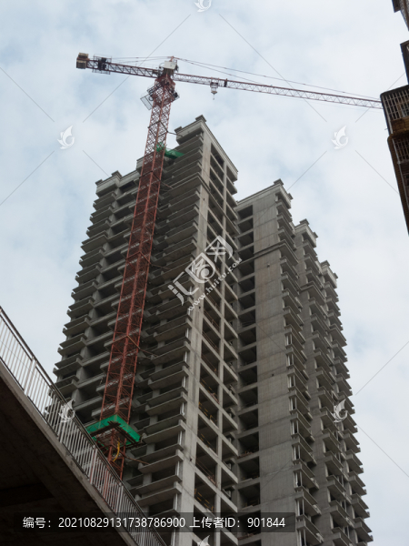 未完工的高層建筑