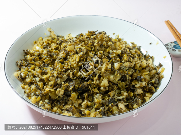 美味的農(nóng)家炒鹽菜