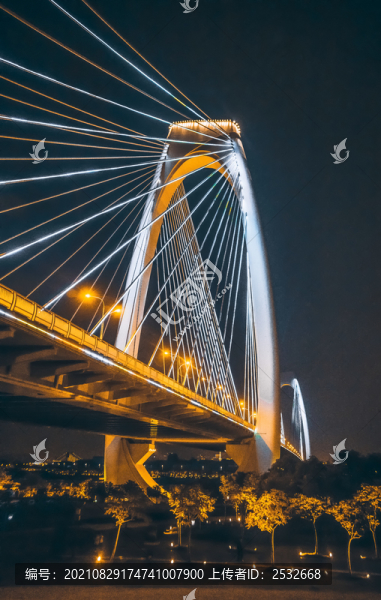 南寧橋梁夜景