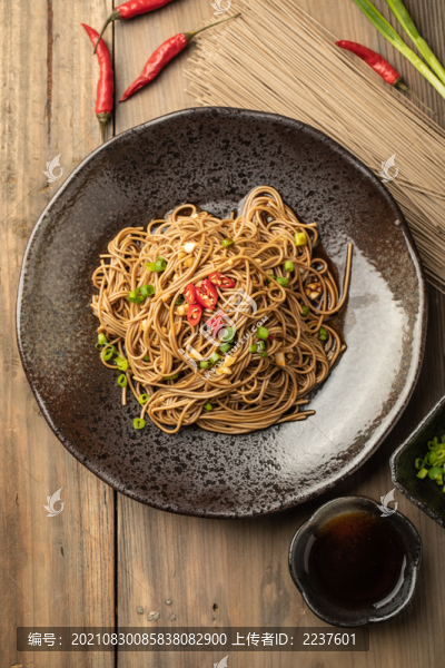 健康粗糧蕎麥面