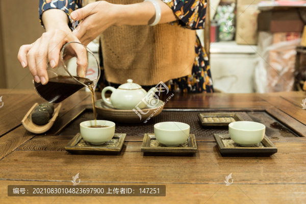 新會(huì)小青柑泡茶