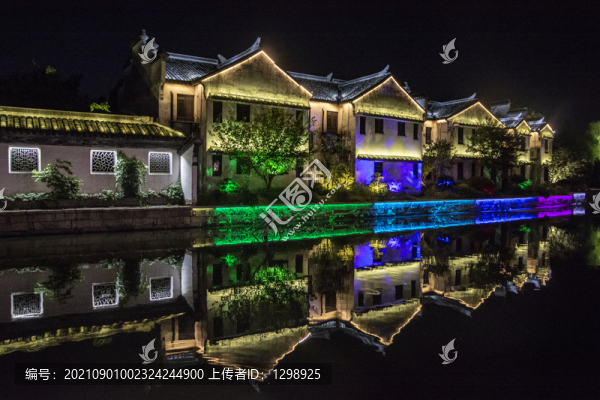 西塘古鎮(zhèn)民居夜色