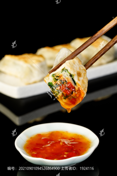 鮮蝦韭菜餃