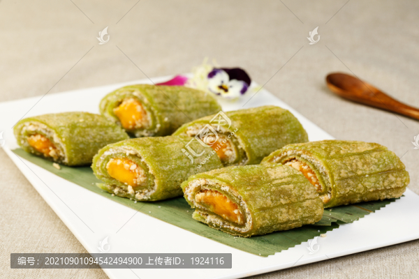 香煎綠茶薄餐