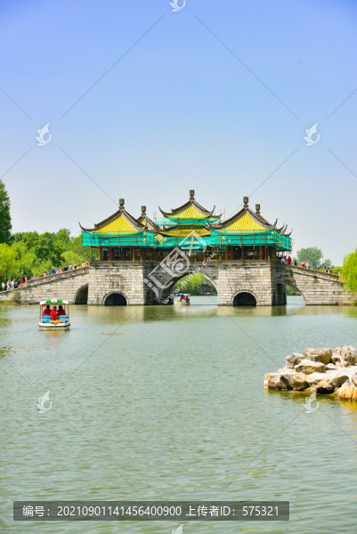 揚(yáng)州瘦西湖五亭橋